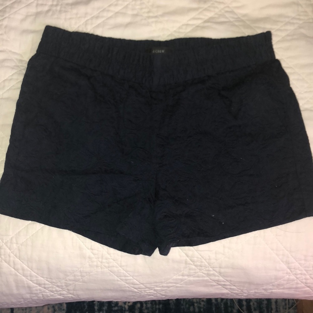 J.Crew  3 “Floral Jacquard pull on shorts